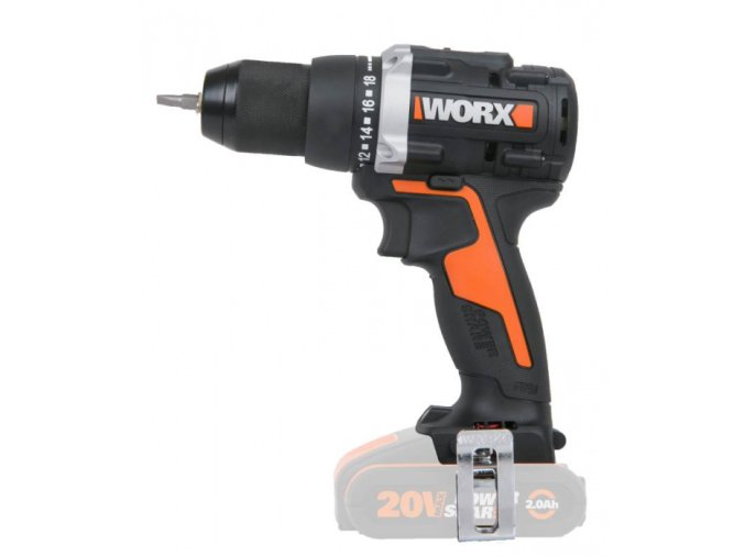 WX102.9 - Aku vrtací šroubovák 60Nm 20V - bez akumulátoru - Powershare