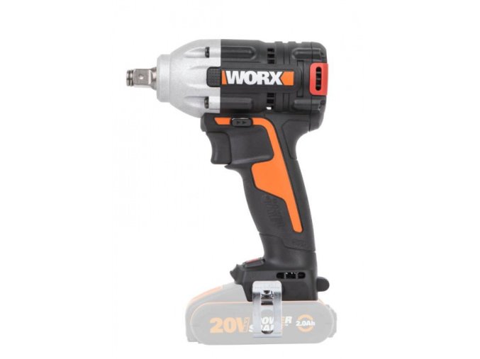 WX272.9 - Aku rázový utahovák 20V, 300Nm - bez akumulátoru - Powershare