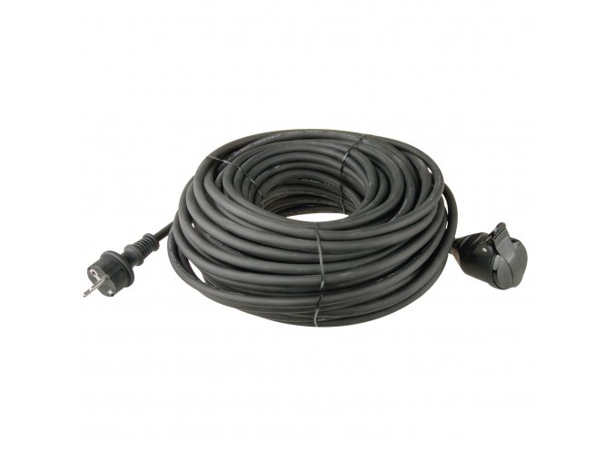 Prodlužovací gumový kabel 1 zásuvka | 230V/20m