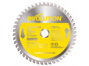 Pilový kotouč EVOLUTION INOX 210x25mm Z54 na nerez