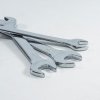 P16020 Sada plochých klíčů, chrom | 6-17 mm, 6 dílů, plastový držák