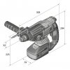 FEIN ABH 18 SELECT AKU vrtací kladivo 18V, SDS Plus 6
