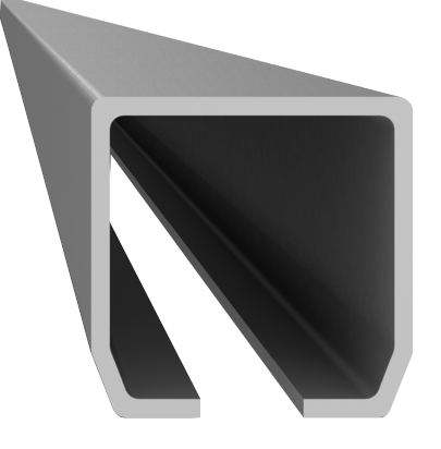 C-profil pre posuvnú bránu