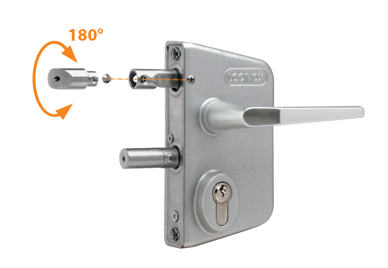 LOCINOX LAKQ 4040 Výmena strany otvárania