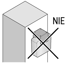 NESPRÁVNE umiestnenie majáku NICE Era Light EL/ELB/EL24
