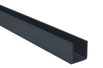 Uchytávací U profil pre PUR panel 3cm, RAL 7016 antracitový