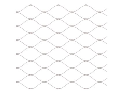 Síť z nerezového drátu s oky 60x104mm, drát ø2mm, 0,8mx5m