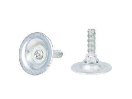 Nivelační noha ø48mm - ocel, nastavitelný závit