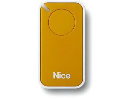 NICE Era Inti INTI1Y -<br>jednokanálové dálkové ovládání pohonů NICE<br>žlutý