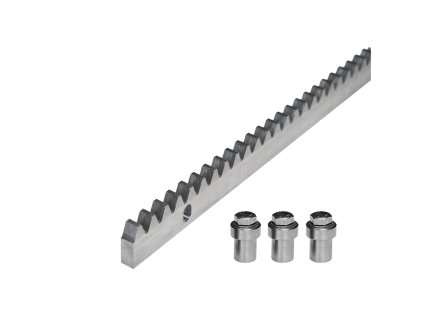Ozubená hřebenová ocel 30x8mm, pozinkovaná, M4