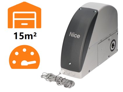 NICE Sumo SU2000VV - pohon sekční/závěsné brány do 15m2, vysoká rychlost