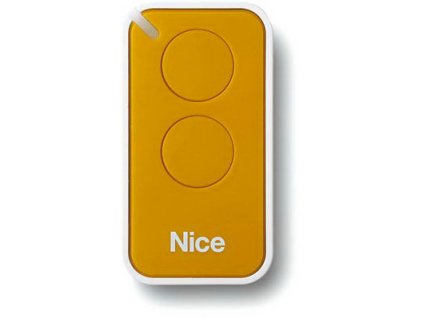 NICE Era Inti INTI2Y -<br>dvoukanálové dálkové ovládání pohonů NICE<br>žlutý