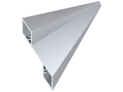 Hliníková plotová lamela 115,2x24,4 mm, žaluziový tvar, tloušťka 1,6 mm