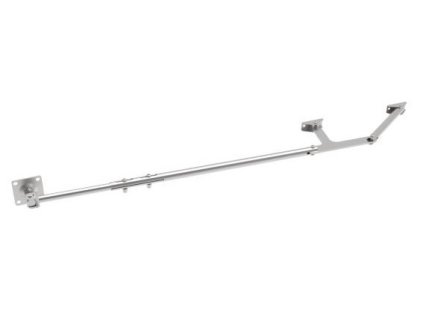Skládací mechanismus pro křídlovou bránu, jedno křídlo max. 3 m, INOX
