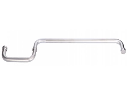 Nerezové madlo (460 mm / ø19 mm), pro sklo (8-12 mm)