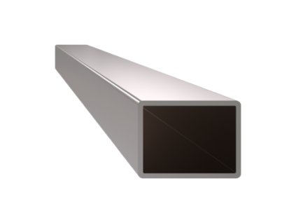 Uzavřený profil 40x30x2mm, nerezový