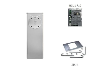 Závora NICE M5BARI - bez ramene, INOX