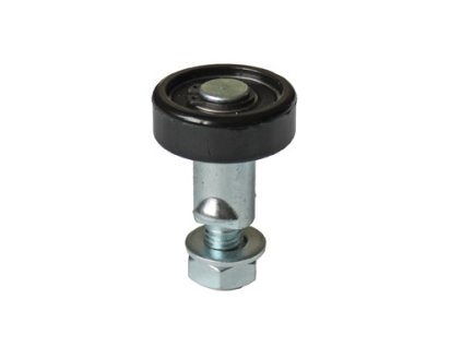 Nylonový vodicí váleček ložiska Ø34 mm, M10, délka 50 mm, černý