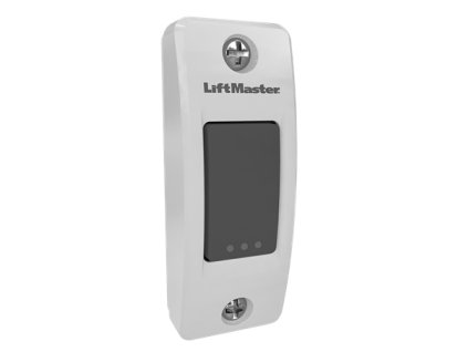 LiftMaster 75EV - podsvícené ovládací tlačítko, kabelové připojení