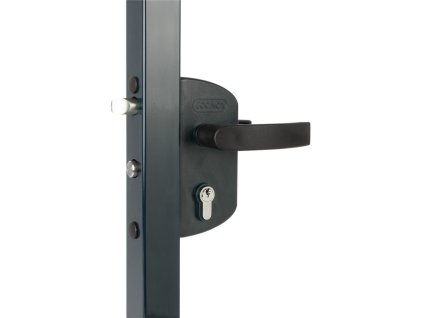 Zámek LOCINOX pro bránu s profilem 40x40 mm, antracit, LAKZ4040P1L7016VCAP