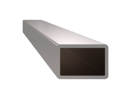 Uzavřený profil 30x20x2mm, nerezový