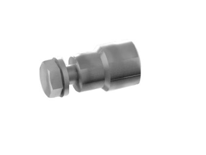 Navařovací matice se šroubem, M8x25mm, k uchycení hřebene, INOX