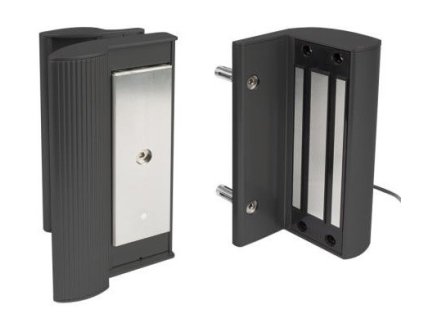 Locinox povrchový magneticky zámek s protikusem s madly, MAG-6000-9005
