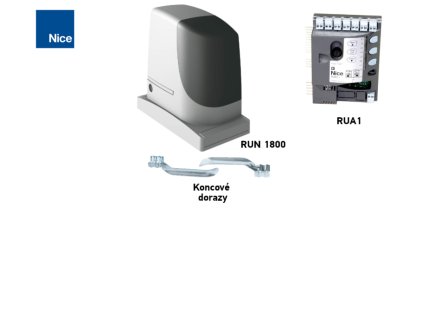 NICE Run RUN1800 - samostatný pohon pro posuvné brány (A)