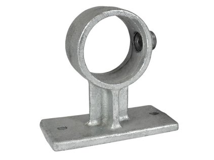 Pozinkovaný držák pro trubku 42,4mm, pro uchycení do zdi
