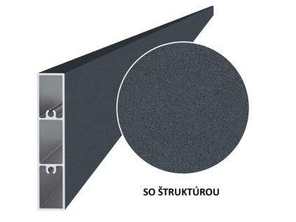 hlinikova plotova lamela 80x16 mm tvar obdlznik antracit ral7016 so strukturou 00488e66 a536 4aca b7b1 daa9f3f7fe73 1