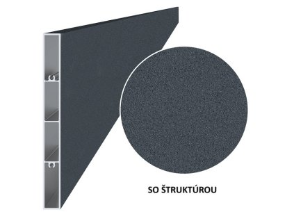 hlinikova plotova lamela 160x16 mm tvar obdlznik antracit ral7016 so strukturou d11e462e b425 412e bc9d c04ee40fcafd 1