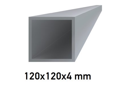 hlinikovy jokel stvorcovy 120x120x4 mm 518aab1c c93f 42d0 9ef1 b91fc094eac8 1