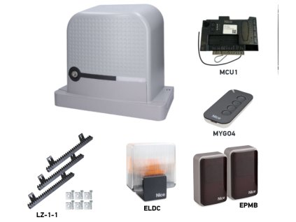 sada pohonu pre posuvnu branu do 400kg 8m nice robus rbs400 f 8c500bb4 a352 4b8e 9e38 7e8e8ac7ab8e 1