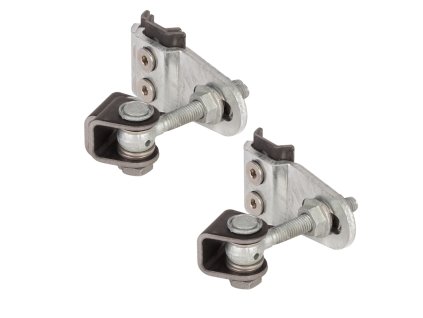Nastavitelný 4D navařovací závěs Locinox, pro otevření až do 180°, FE+ZN, GBMU4D-B