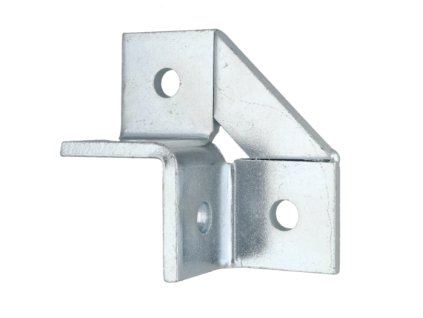 Montážní úhelník 90°, 2x2 otvory, pro profil 41x41mm a 41x21mm