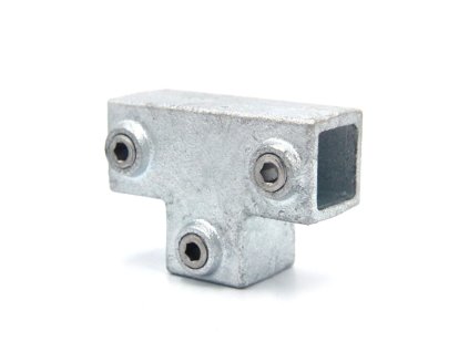 Pozinkovaná spojka pro žloutek 25x25mm, široký tvar T