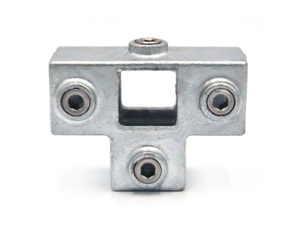Pozinkovaná spojka pro yokel 25x25mm, průchozí tvar T