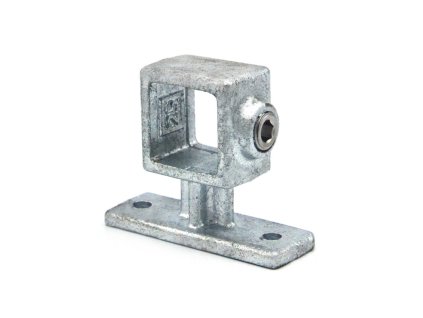 Pozinkovaný držák pro jekl 25x25mm, pro montáž do stěny