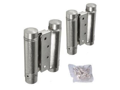 Pružinový samozavírací závěs, INOX, 1 pár