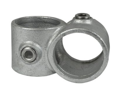 Pozinkovaná spojka pro trubky 60,3 mm, tvar kontinuální kříž
