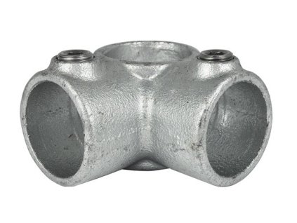 Pozinkovaná spojka pro trubky 60,3 mm, tvar vnitřní roh