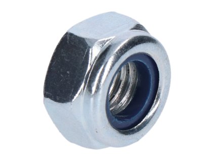 Samojistící šestihranná matice DIN985, M8, pozinkovaná ocel