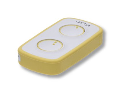 WHY LITE MINI 433 - univerzální dálkové ovládání 433Mhz, žlutá/bílá, 4791041