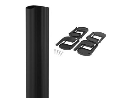 Locinox magnetický zámek pro křídlovou bránu, brána, 2m, N-LINE-MAG-3000-9005