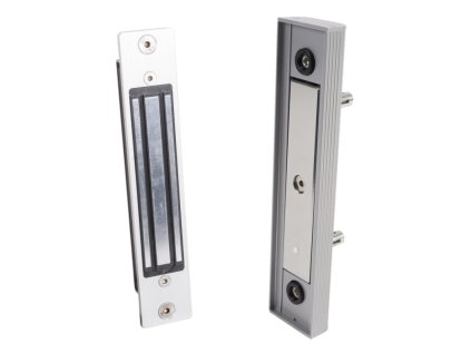 Locinox magnetický zámek s ochranou proti zablokování pro posuvnou/sklopnou bránu, S-MAG-2500-SILV