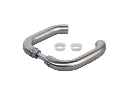 LOCINOX Rukojeť z nerezové oceli, zaoblená, čtvercová 90 mm, 3006I