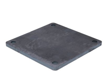Univerzální deska s otvory 100x100mm, tloušťka 8mm