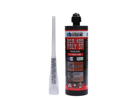 Polyesterové chemické kotvení bez styrenu, 400 ml, vhodné do interiéru