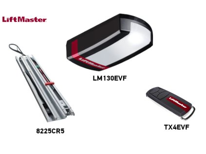 Sada pohonu pro garážová vrata do 14,45 m2, LiftMaster LM130EVF