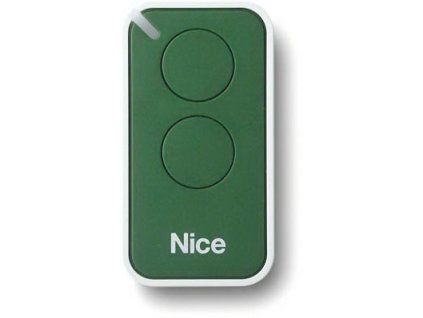 NICE Era Inti INTI2G -<br>dvoukanálové dálkové ovládání pohonů NICE<br>zelená